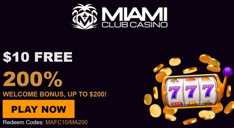 Miami club casino no deposit codes